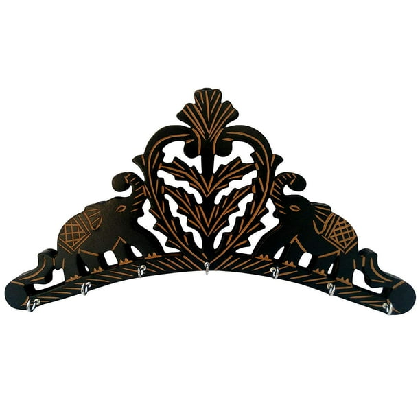 Details about Key Hanger Wall key Teak Wooden elephant Brown Organizer Storage 4 Hooks Details about Key Hanger Wall key Teak Wooden elephant Brown Organizer Storage 4 Hooks